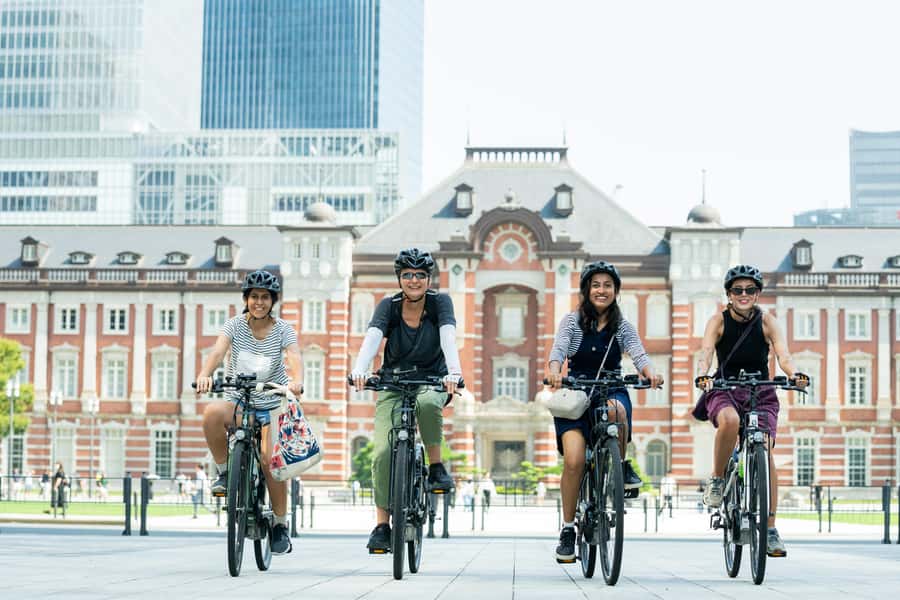 Tokyo: 3-hour Guided E-Bike Tour of the City's Hidden Gems - City Route: Tokyo Station, Nihonbashi, Kiyosumi Garden, Tomioka Hachimangu