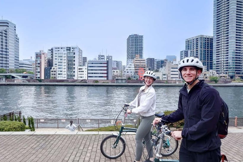 Tokyo: 3h Private E-bike Tours, Starting at Your Hotel - Tsukishima and river time: Tokyo’s food street and waterline