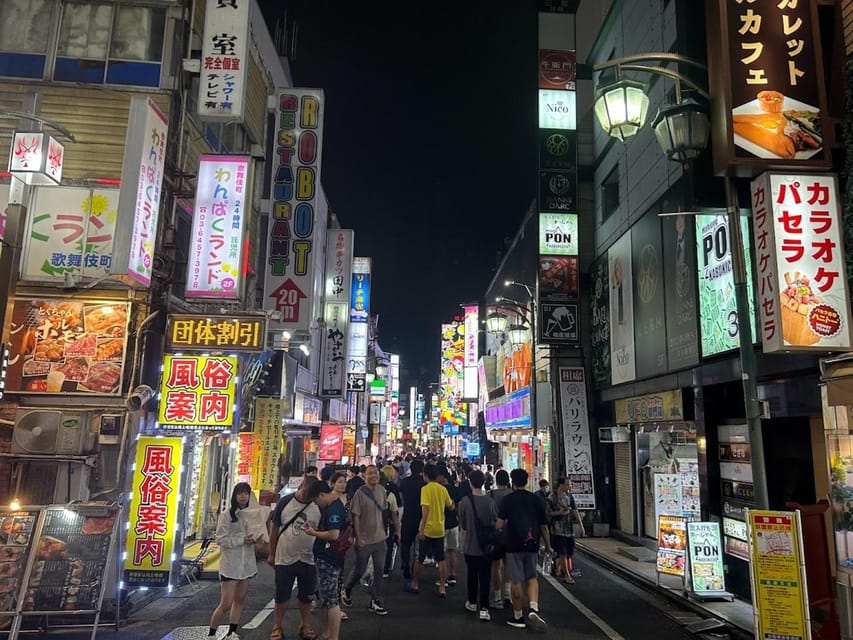 Tokyo: 4 Hours Shibuya - Shinjuku Night Tour - Shibuya Crossing plus Dogenzaka shopping streets