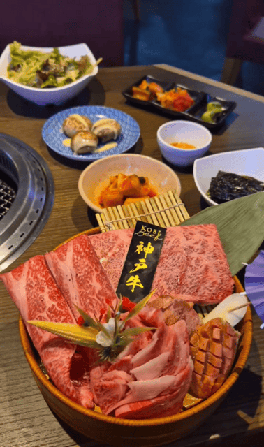 Tokyo: All-You-Can-Eat Wagyu at Nikuya Yokocho Udagawacho - The Side Dishes That Keep the Table Interesting