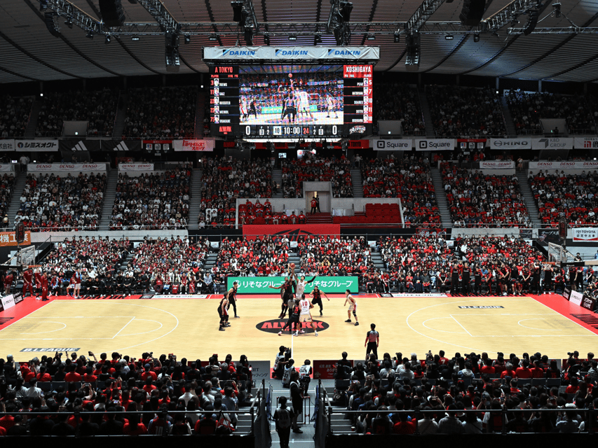Tokyo: Alvark Tokyo Basketball Game Ticket - TOYOTA ARENA TOKYO: where an Alvark Tokyo game feels real