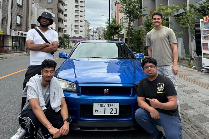 Tokyo and Daikoku Guided Tour in a Nissan GTR R34 - Sliding Into Tokyo’s Night Drive in a Nissan GT-R R34