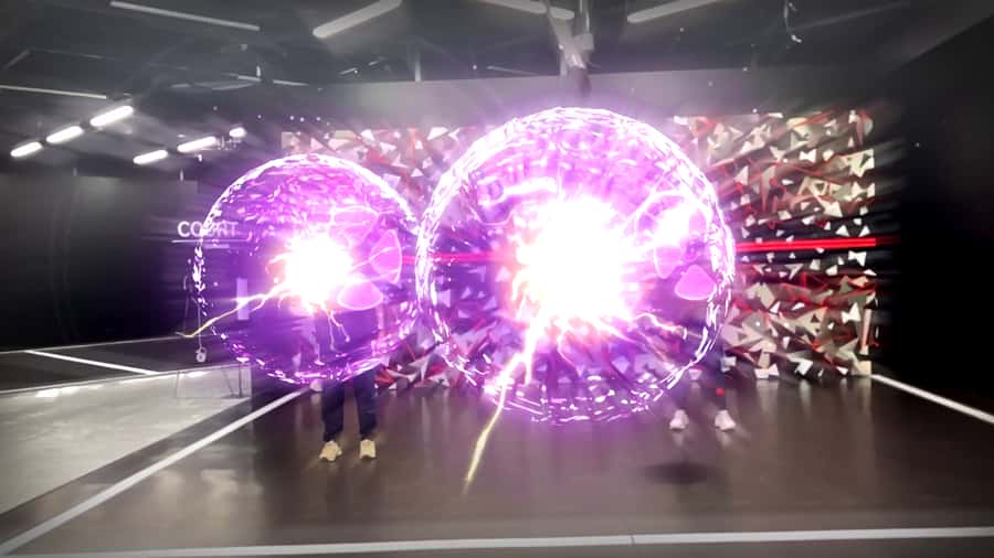 Tokyo: AR Activity Experience HADO - What happens during your AR session: shoes, briefing, then game play