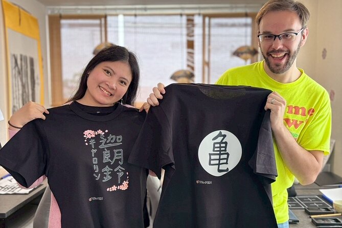 Tokyo Asakusa:Calligraphy & Make T-shirt Activity - Key highlights worth your attention