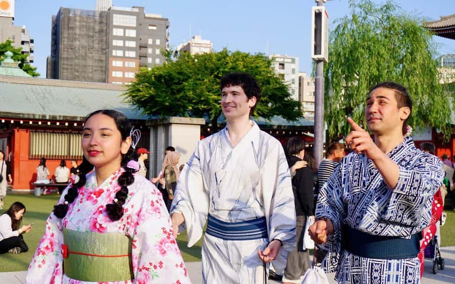 Tokyo: Asakusa Kimono Rental Experience - Your Walk Plan: Asakusa Old Streets to Sensoji Temple