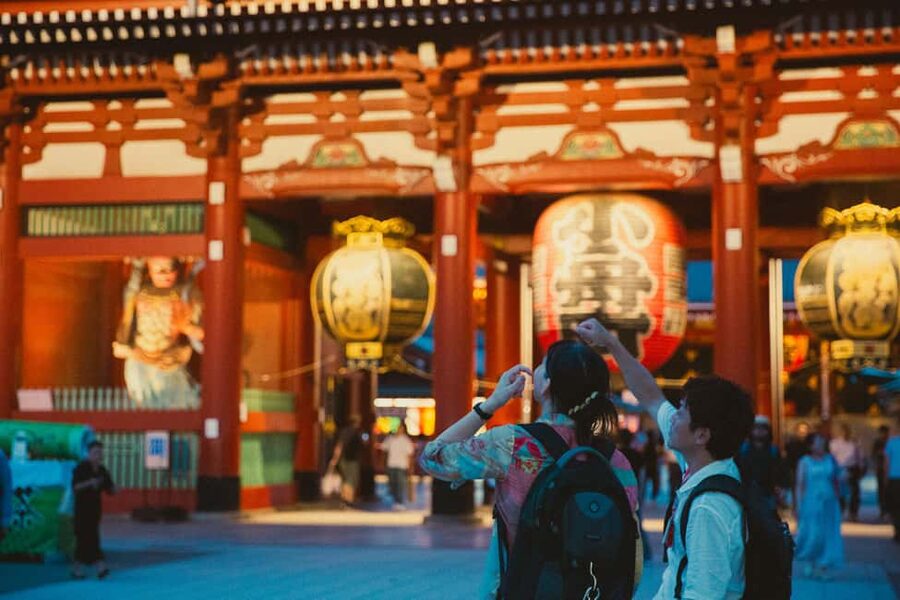 Tokyo: Asakusa Photogenic Night Walk with 1 drink - Denki Brandy at the first stop: the local flavor hook