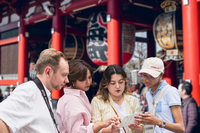 Tokyo: Asakusa Temple & Shrine Walking Tour with Local Guide - Starting at Azuma Bridge: the river view that sets your bearings fast