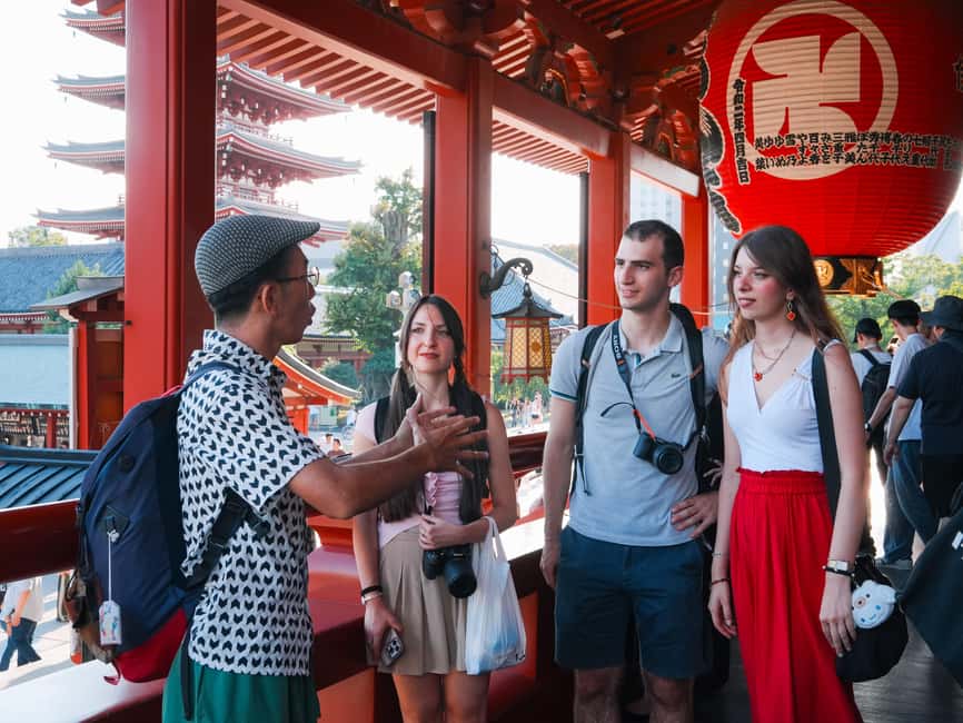 Tokyo: Asakusa & Tokyo’s Oldest Temple Senso-ji Walking Tour - Nakamise Shopping Street: Where the Snacks and Lanterns Set the Tone
