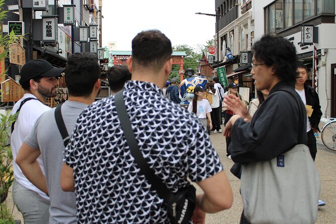 Tokyo: Asakusa Walking Tour with Japanese Comedian - Pre-Temple View Stops: Skytree, Asahi Beer, and a Rooftop Look