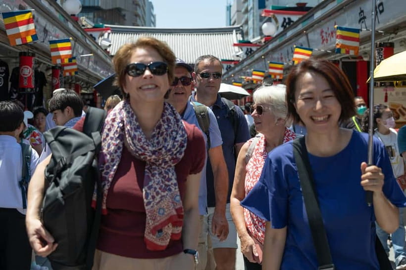 Tokyo: Asakusa Walking Tour with Sensoji Temple Visit - Nakamise Street: shopping history, not just souvenir hunting