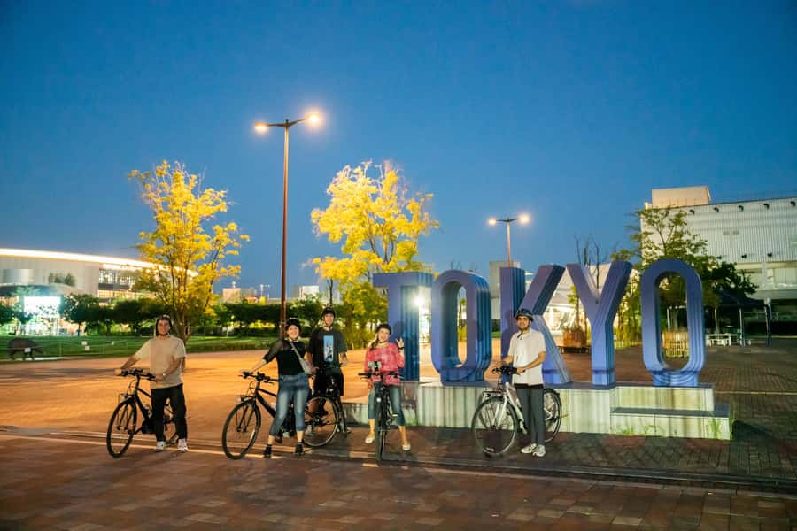 Tokyo Bay Area: Sunset Night View 3h E-bike Guided Bike Tour - Key things that make this e-bike sunset tour worth it