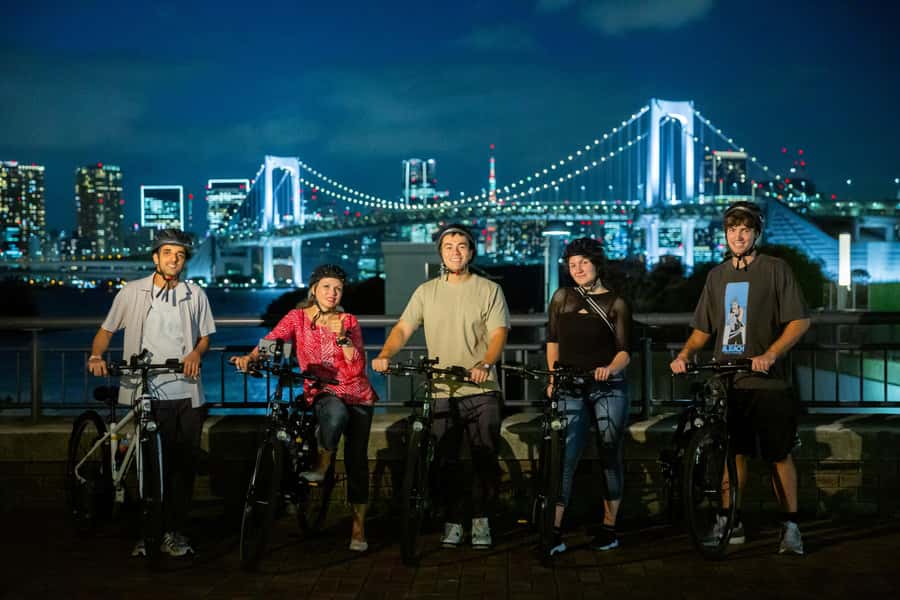 Tokyo Bay Area: Sunset Night View 3h E-bike Guided Bike Tour - Tokyo Bay at Golden Hour: What This 3-Hour Ride Really Delivers
