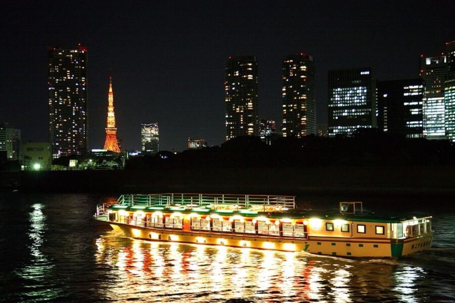 Tokyo Bay: Traditional Japanese Yakatabune Dinner Cruise - Tokyo Bay at Night: What a Yakatabune Dinner Cruise Does for You