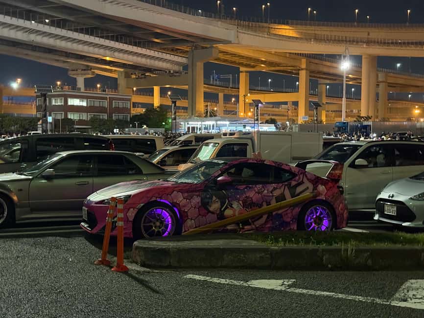 Tokyo: Best Price Daikoku Parking Area JDM Car Meet - What you’ll see: supercars, tuners, and the happy randomness