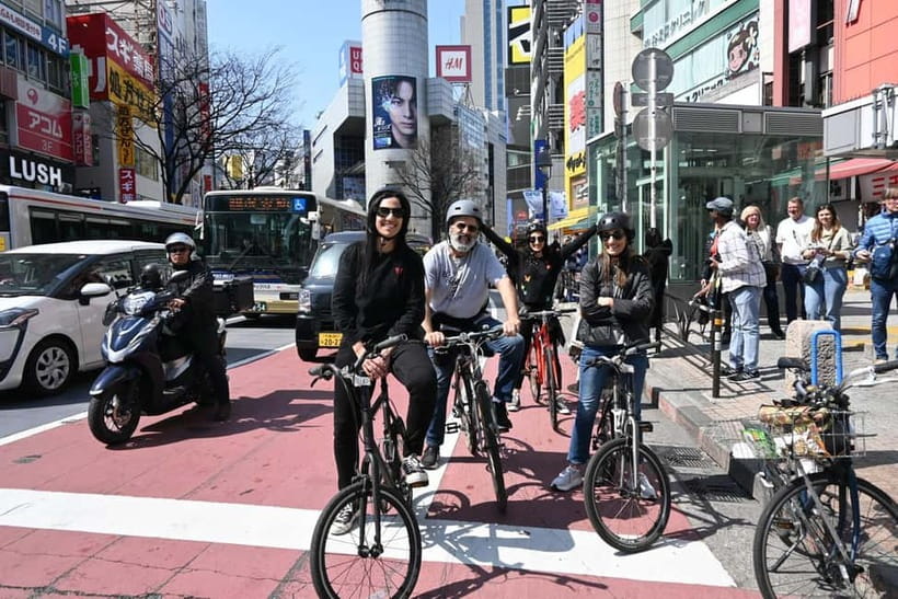 Tokyo Bike Tour: Shibuya, Harajuku & Hidden Gems - Meeting at Umayamichi Park near Freshness Burger