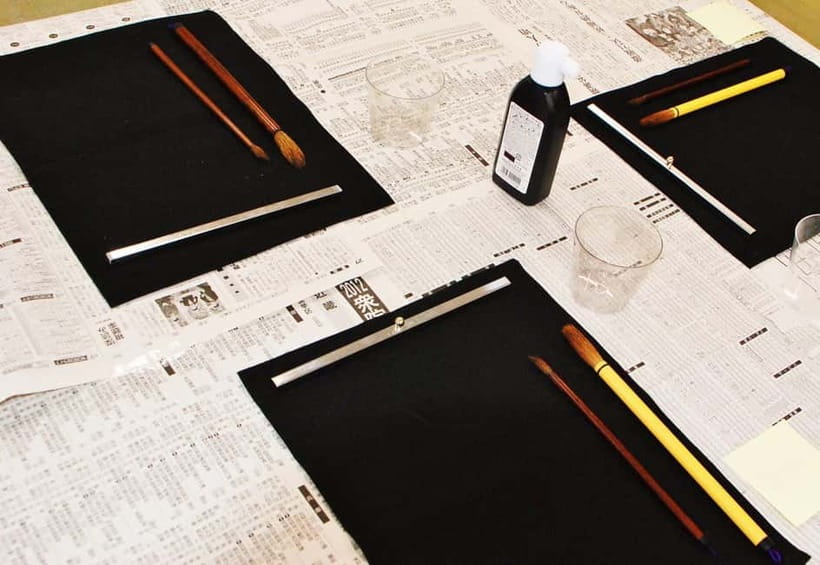 Tokyo: Calligraphy Workshop Craft Your Own Art in Asakusa - Getting the hang of brush control and stroke order
