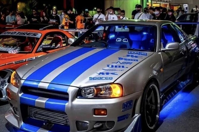Tokyo Car Meet JDM Experience in Daikoku - Shibuya Crossing at full volume, by design