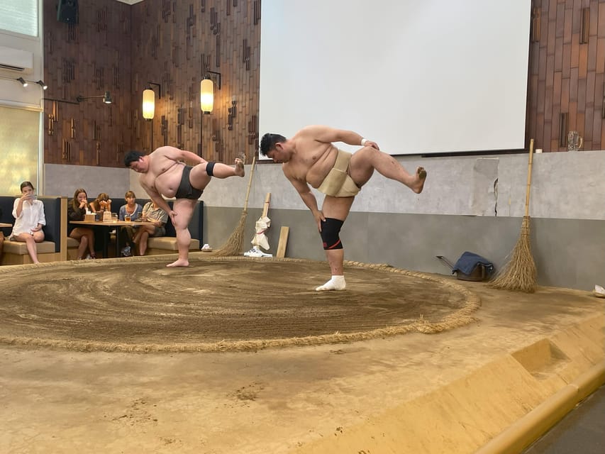 Tokyo: Challenge Sumo Wrestlers and Enjoy Meal - Putting On the Sumo Suit: Hands-On Without the Guesswork