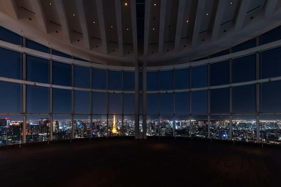 Tokyo City View (Indoor Observation Deck) Admission Ticket - 250m indoor views and the outdoor Sky Deck at 270m