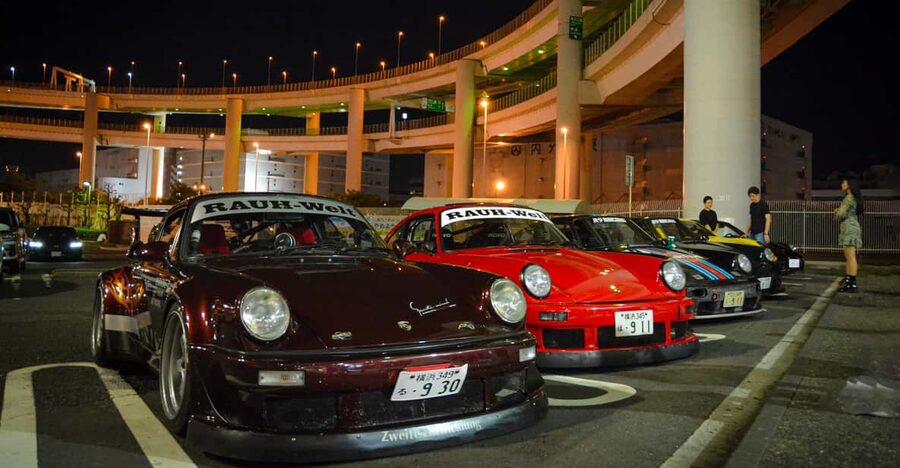 Tokyo: Daikoku JDM Car Meet Tour + LibertyWalk & Autobacs! - Entering The Loop: Shibuya start, Daikoku finish, one connected night