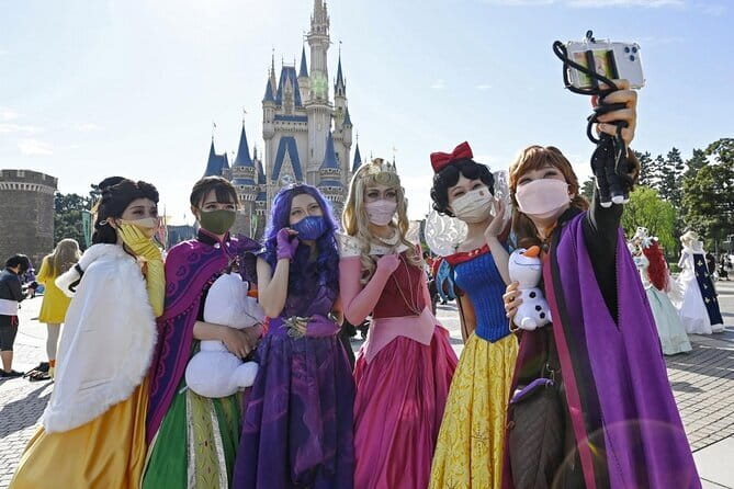 Tokyo Disney Resort Park E-Tickets with Options - Timed Entry and Smartphone E-Tickets: The Day-Of Reality