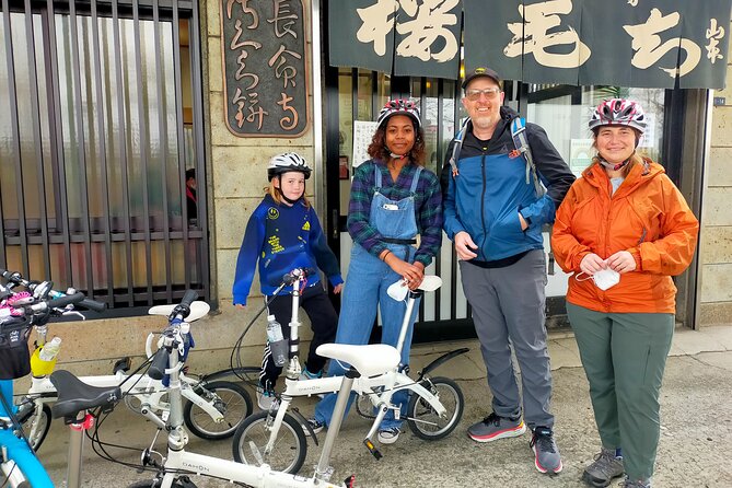 Tokyo downtown bicycle tour Tokyo Backstreets Bike Tour - Bikes, helmets, and fit: the small details that change everything