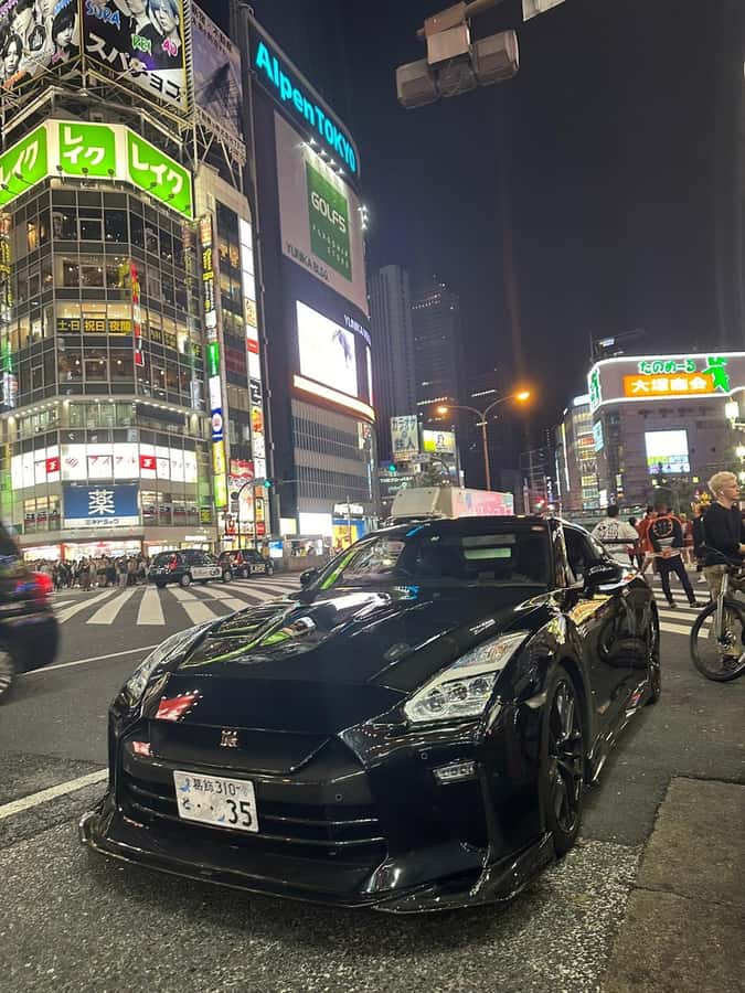 Tokyo Drift 3.8 V6 Fast & Furious Experience ( Kaila Yu-SP ) - The night route: from Seek Base Aki Oki to car-culture stops