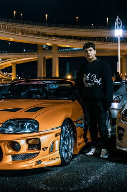 Tokyo Drift: Modfied Supra Night JDM Daikoku Experience - Rainbow Bridge night views: the city skyline payoff