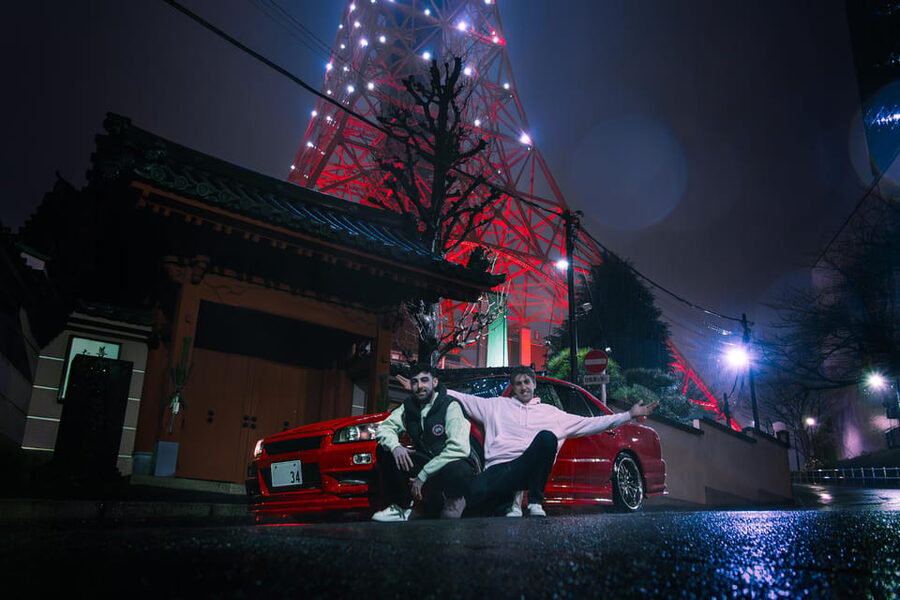 Tokyo Drift: Modfied Supra Night JDM Daikoku Experience - Autobacs Shinonome and the Great Shibuya Crossing: warm-up before the meets