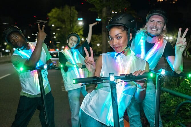 Tokyo: E-scooter Experience & Tokyo Tower night Tour - Key highlights before you go