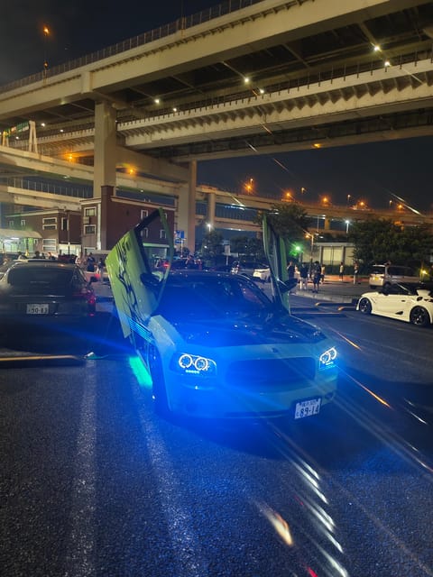 Tokyo: Fantastic Daikoku car meeting&c1 high way car tour - Your guide and the small-group setup (up to 4)