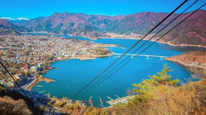 Tokyo:Fuji-Kawagu Cable Car (Ticket Inc.) Shinkurayama&Panos - The Lawson at Mount Fuji: Silly Photo Stop With Real Appeal