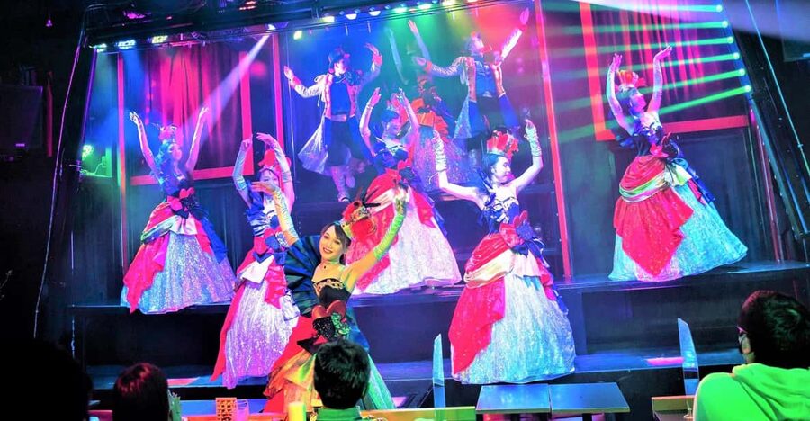 Tokyo GINZA: KONPARU Japanese Cabaret Show with Drink - Ginza at night: why this location feels so right