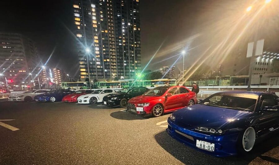 Tokyo: Go Daikoku PA Fast & Furious 3 Sports Car Meetup - Drivers, Languages, and Local Car-Scene Stories