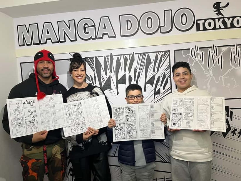 Tokyo/Ikebukuro Manga lesson by acitive pro-Manga artists - English interpretation that keeps you drawing