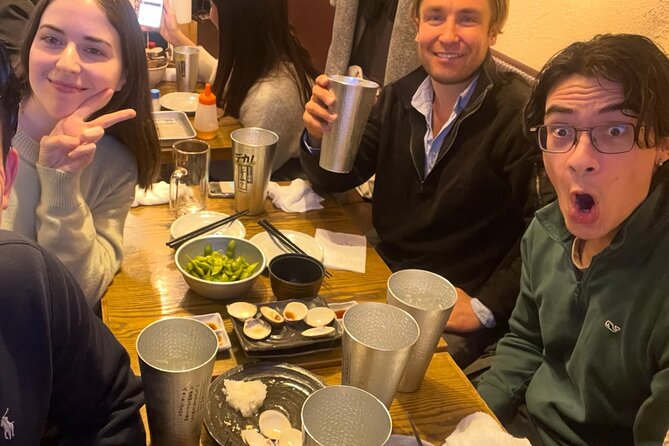 Tokyo Izakaya crawl (A tour of 2 izakayas, 1 bar, and a shrine) - Omoide Yokocho: Memory Lane for old-school bar vibes