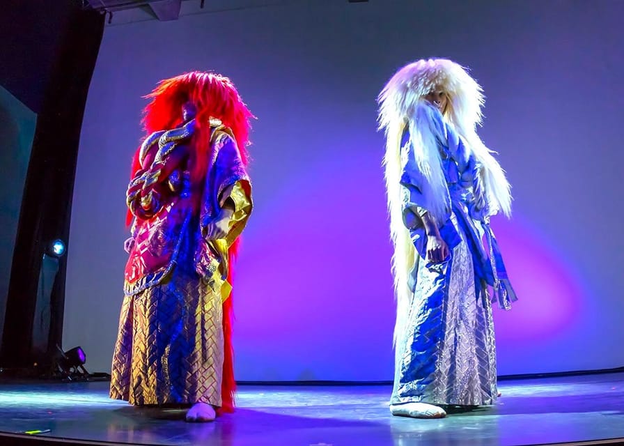 Tokyo: Japanese Dance Cabaret Theater Asakusa-Kaguwa Ticket - Food and drinks: included drink, plus real ordering options