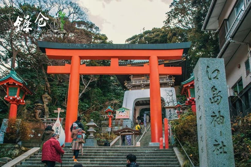 Tokyo: Kamakura & Enoshima Day Tour with Pickup & Train Ride - Tsurugaoka Hachimangu: Where the Walking Feels Like Part of the Visit
