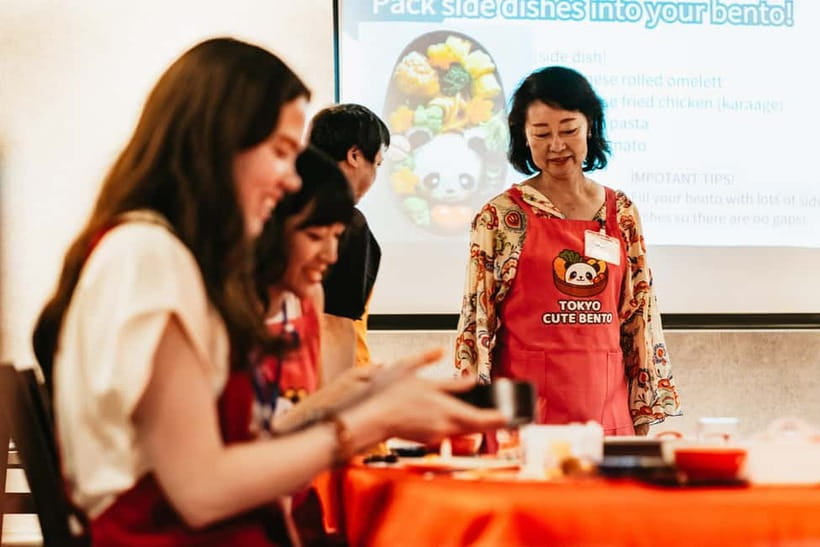 Tokyo: Kawaii Bento Cooking Class – Cute Character Lunchbox - Pick Your Character: Panda, Brown Beer, or Seasonal Limited Bento