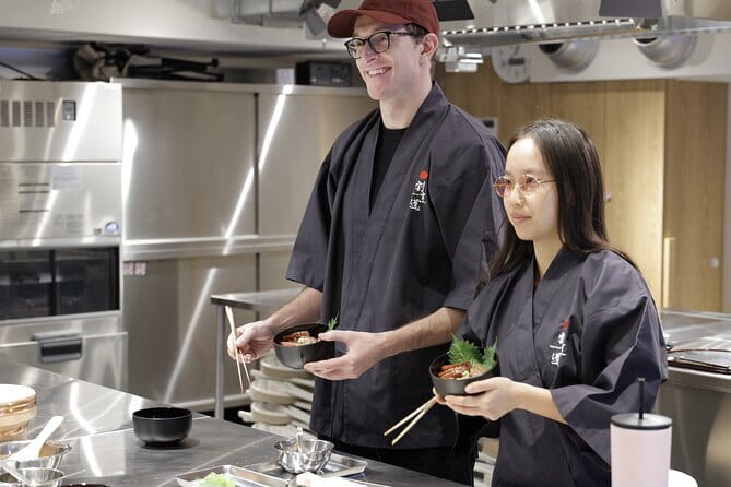 Tokyo Keen Japanese Knife and Sashimi Workshop - Cutting Sashimi and Building Your Own Zuke-don Lunch