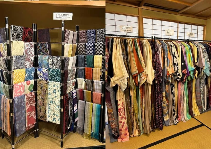 Tokyo: Kimono Rental inside Shinjuku Gyoen National Garden - Shopping inside Rakuu-tei: souvenirs in the same stop