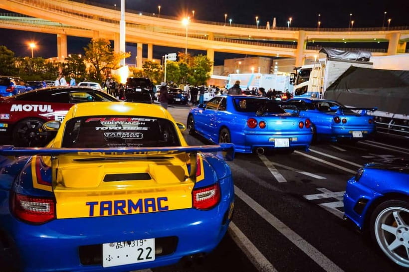 Tokyo: Legendary JDM CAR Daikoku Underground Meetup - Guides make it: car culture talk plus real help