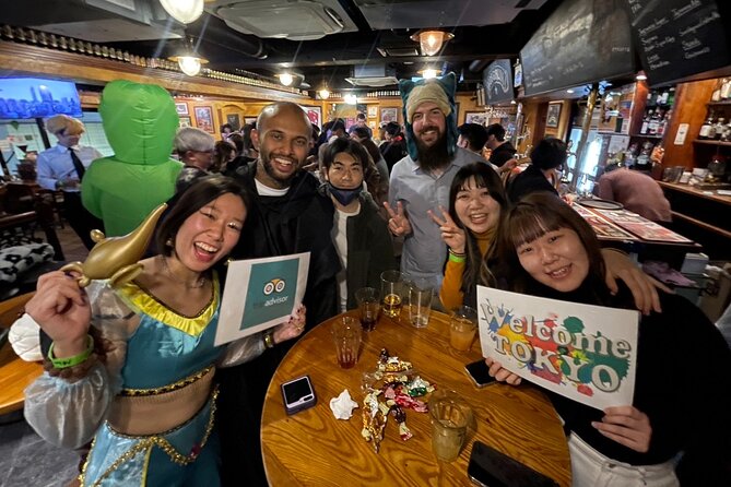 Tokyo Local Friends Solo attend Party All We Can Drink in Shibuya - How You Meet People: Shuffle Cards and Language Exchange Energy
