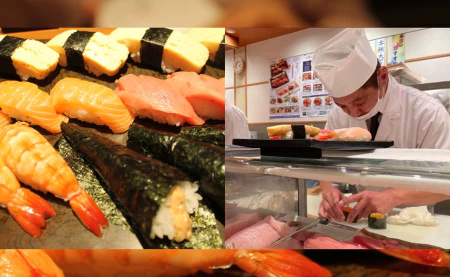 Tokyo: Locals´ Secret Food Tour // Eat like a Japanese - The sushi start: fresh fish without leaving JR Ueno Station