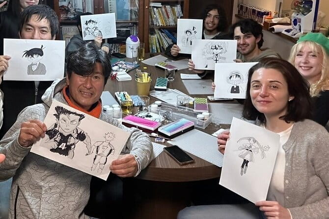 Tokyo Manga Drawing Experience Pro Artist Workshop & MangaHistory - Key Things You’ll Do (and Why They Matter)