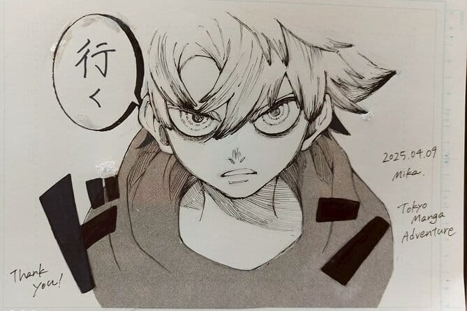 Tokyo Manga Drawing Experience Pro Artist Workshop & MangaHistory - Snacks, Drinks, and the Pace of a Relaxed 3-Hour Class