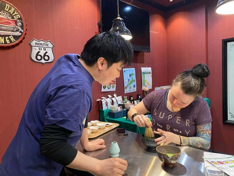 Tokyo: Matcha Tasting and Making Experience - Matcha Latte + Hojicha Latte + Sweets: The Smart Finish