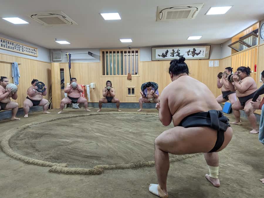 Tokyo: Morning Sumo Practice Viewing - What to Bring (and What to Leave Behind in Your Mind)