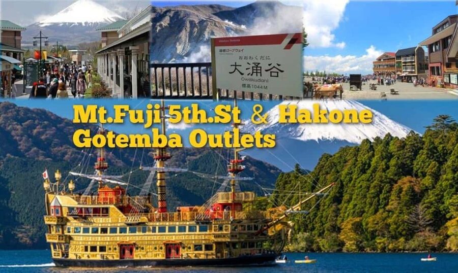 Tokyo: Mount Fuji, Gotemba & Hakone Day Trip by Luxury Bus - Key things to know before you go