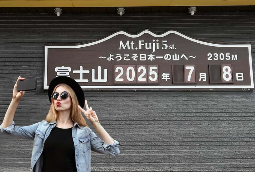 Tokyo Mt. Fuji 5th Station Tour | 9-Guest Small Group - The route at a glance: from 8:00 departures to a Fuji-framed finale